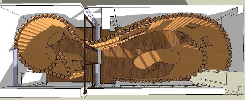 single card board tube construction 